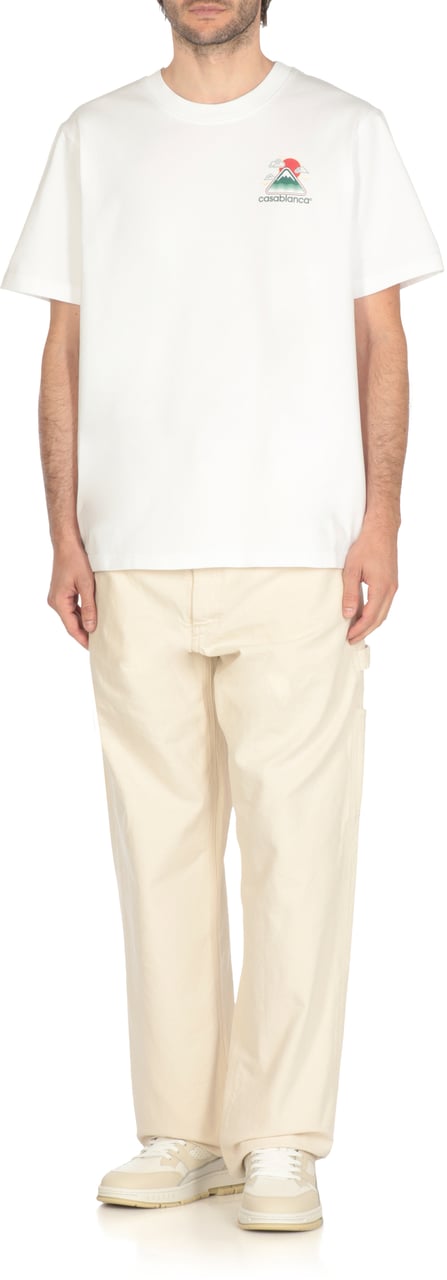 Casablanca T-Shirts And Polos White Wit