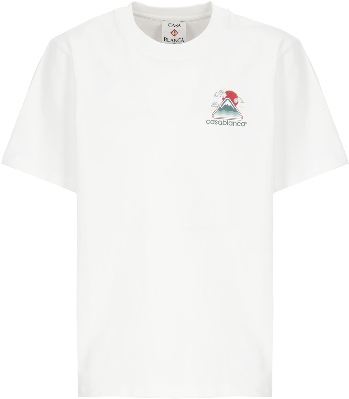 Casablanca T-Shirts And Polos White Wit