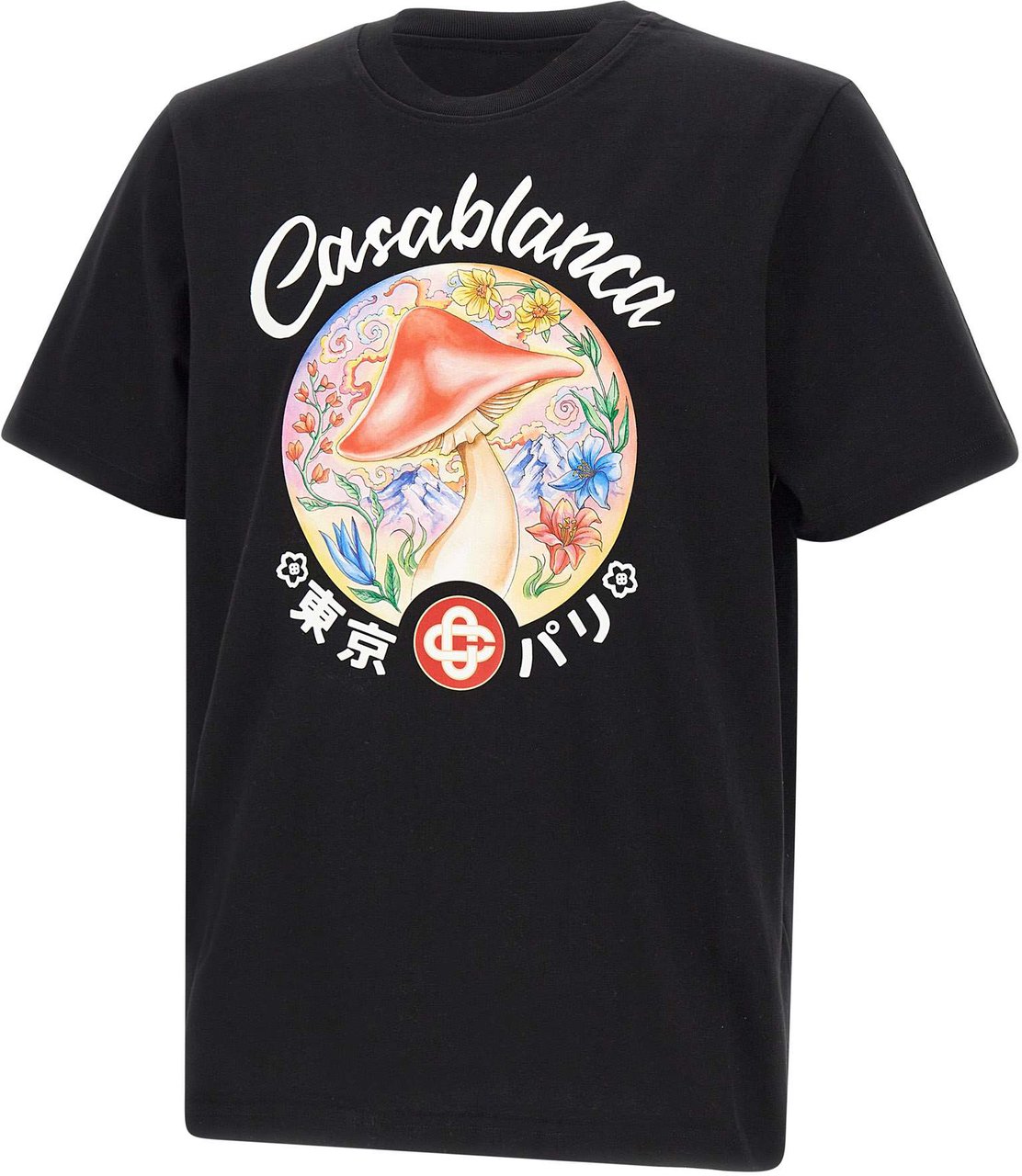Casablanca T-Shirts And Polos Black Zwart