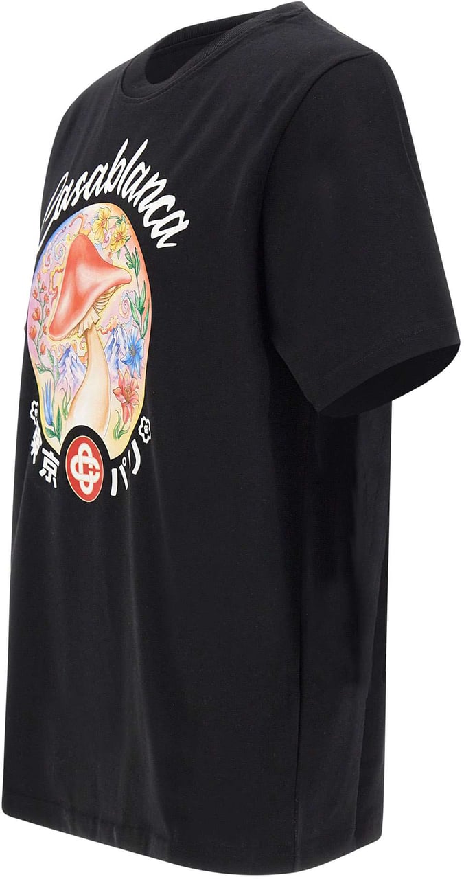 Casablanca T-Shirts And Polos Black Zwart