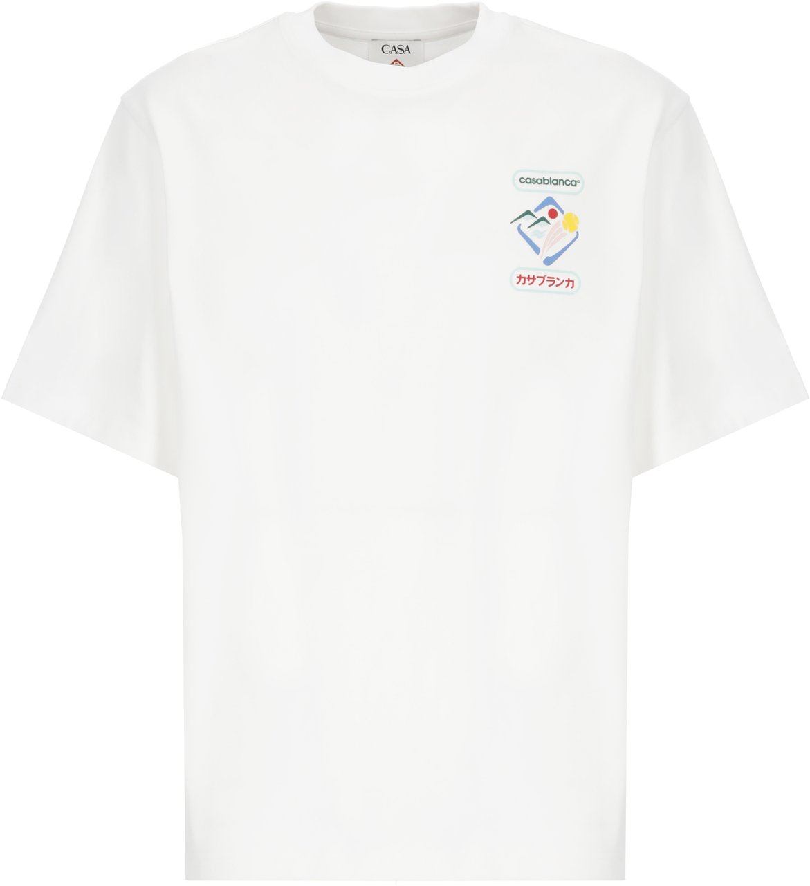 Casablanca T-Shirts And Polos White Wit