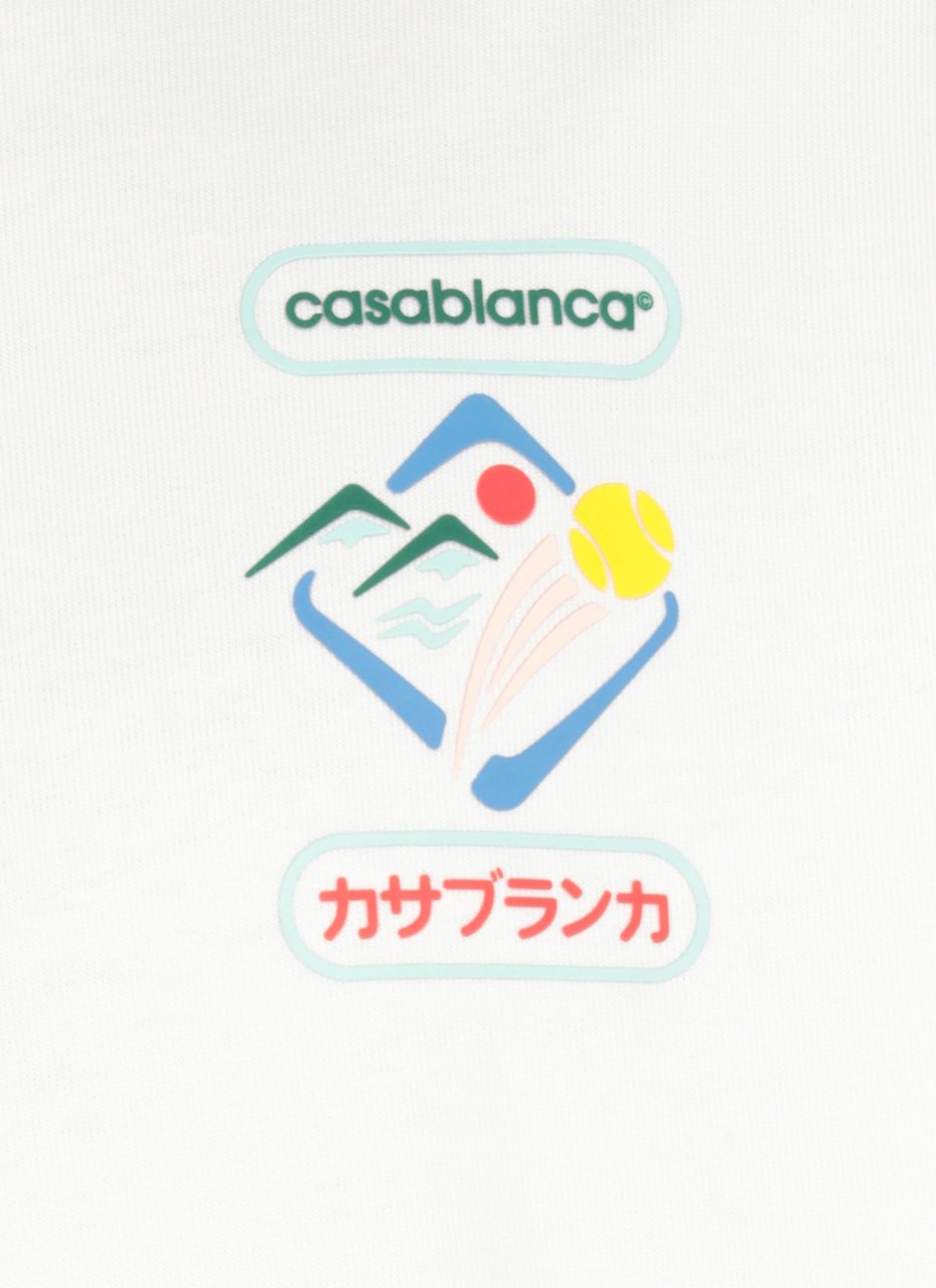 Casablanca T-Shirts And Polos White Wit