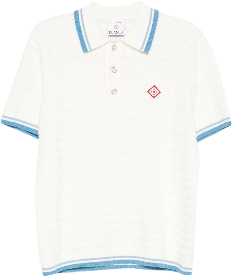 Casablanca T-Shirts And Polos White Wit