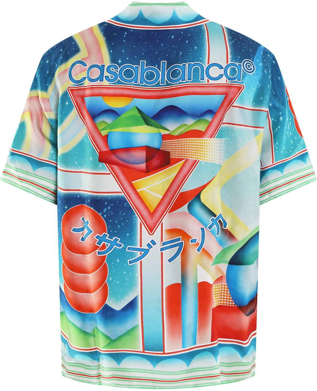 Casablanca Heren Cuban Collar Zwart