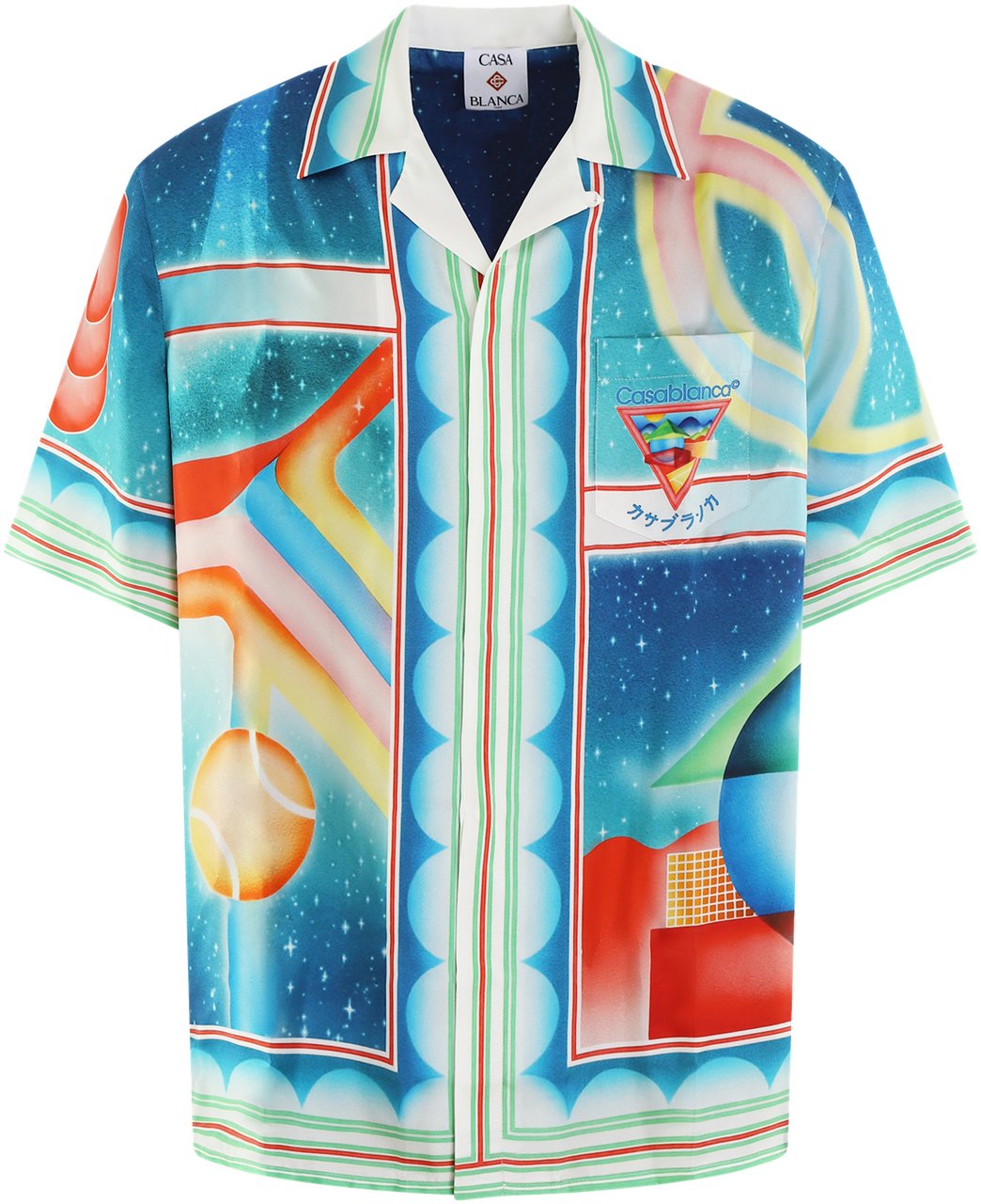 Casablanca Heren Cuban Collar Zwart