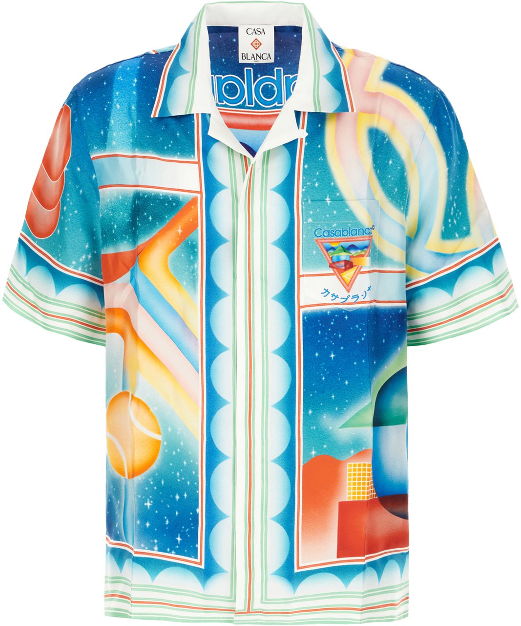 Casablanca Casablanca Multicolor silk shirt Divers