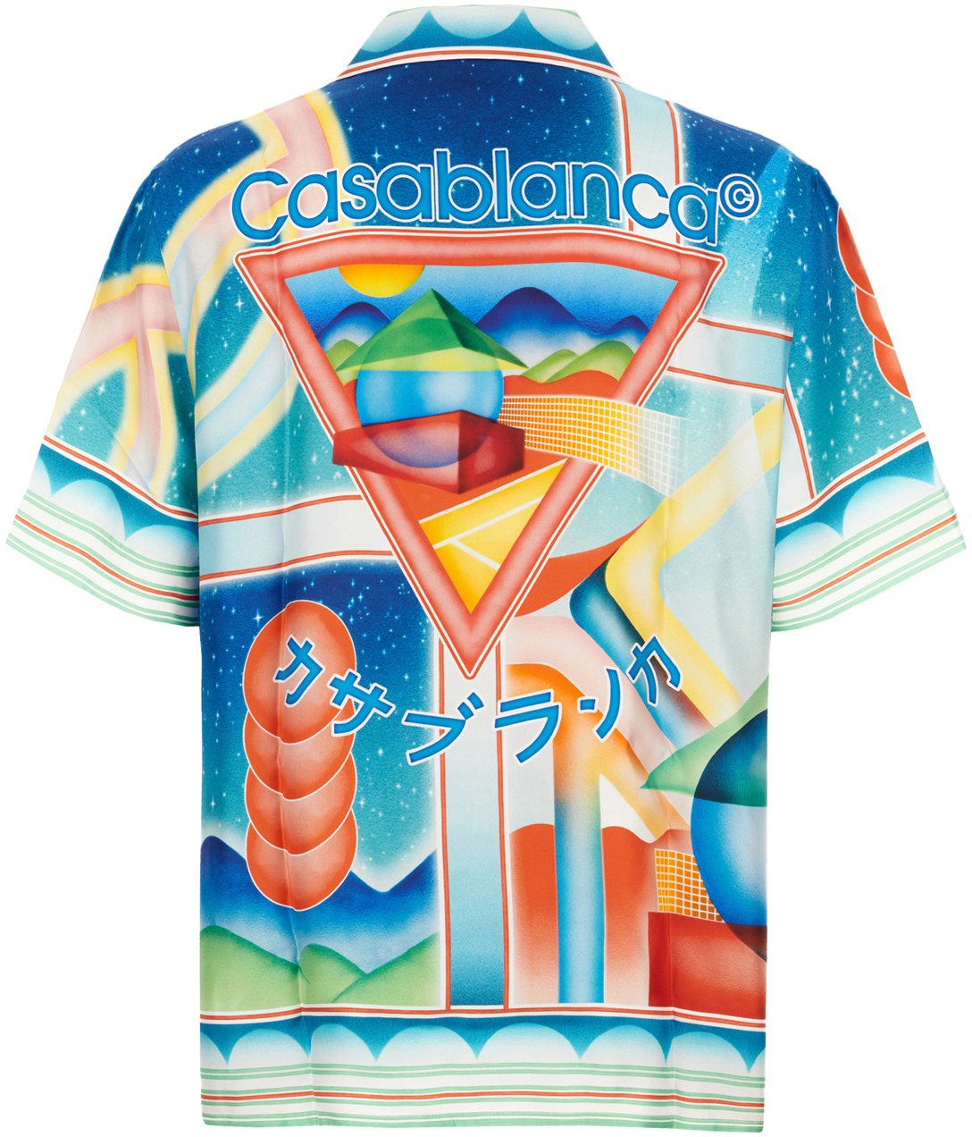 Casablanca Casablanca Multicolor silk shirt Divers