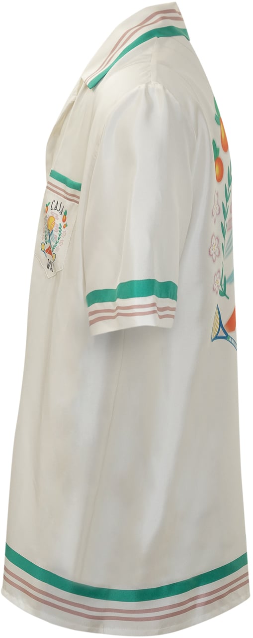 Casablanca Camicia Casablanca Wit