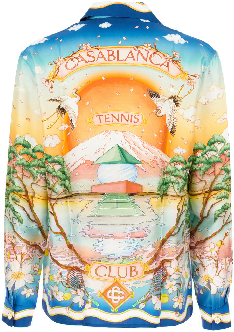 Casablanca Casablanca Multicolor silk shirt Divers