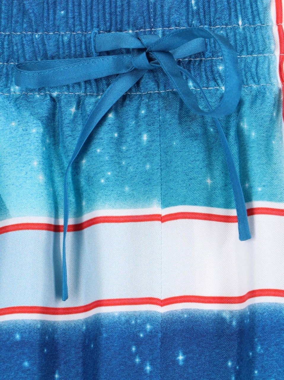 Casablanca "Galaxy Court" Shorts – Multicolor Blauw