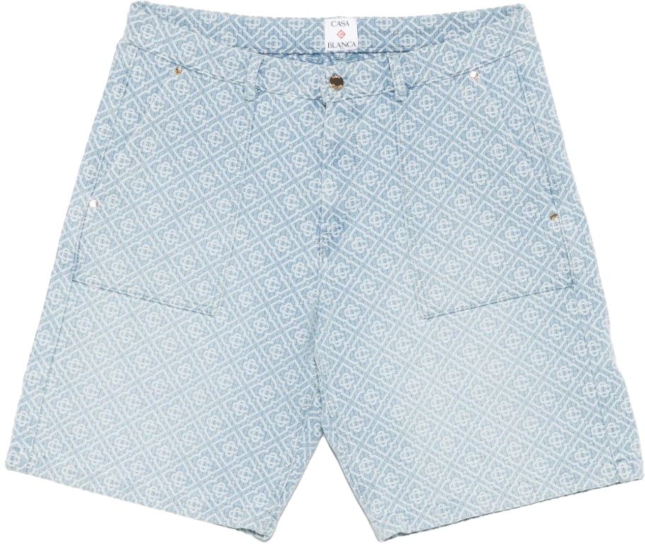 Casablanca Shorts Blue Blauw