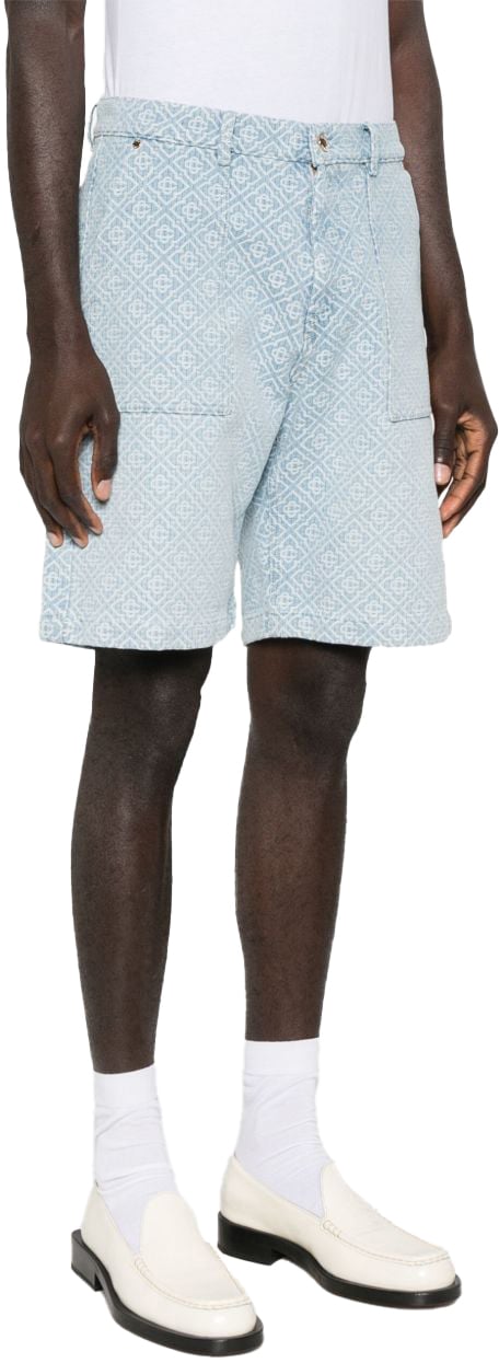 Casablanca Shorts Blue Blauw