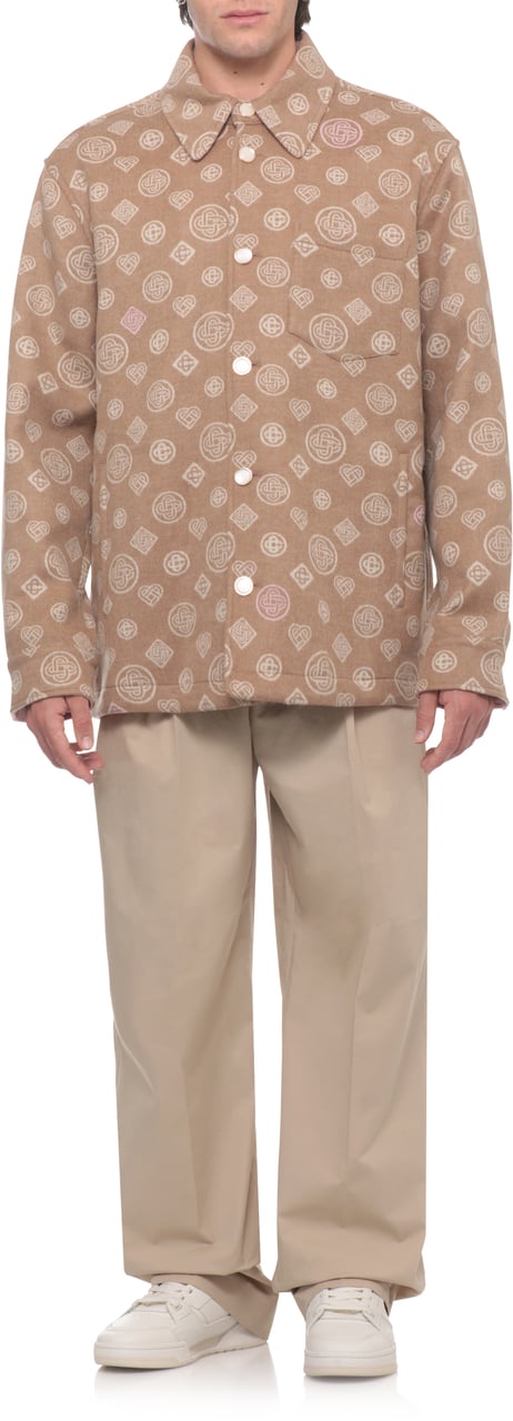 Casablanca Coats Brown Beige