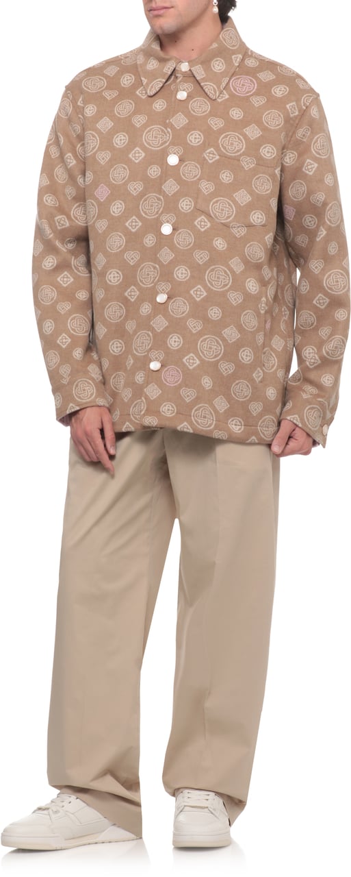 Casablanca Coats Brown Beige