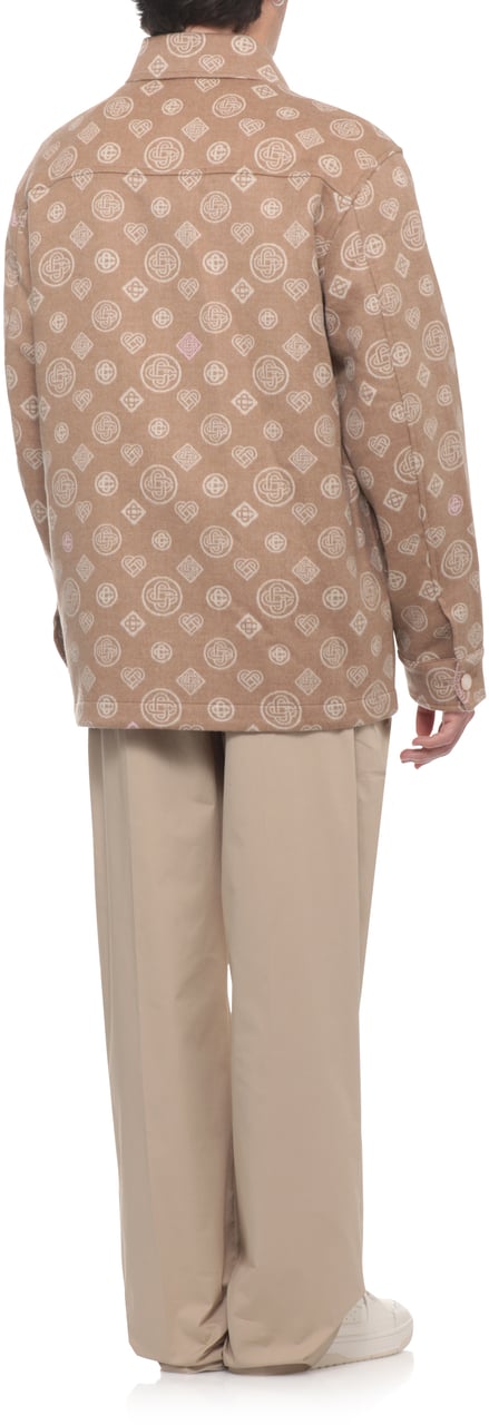Casablanca Coats Brown Beige