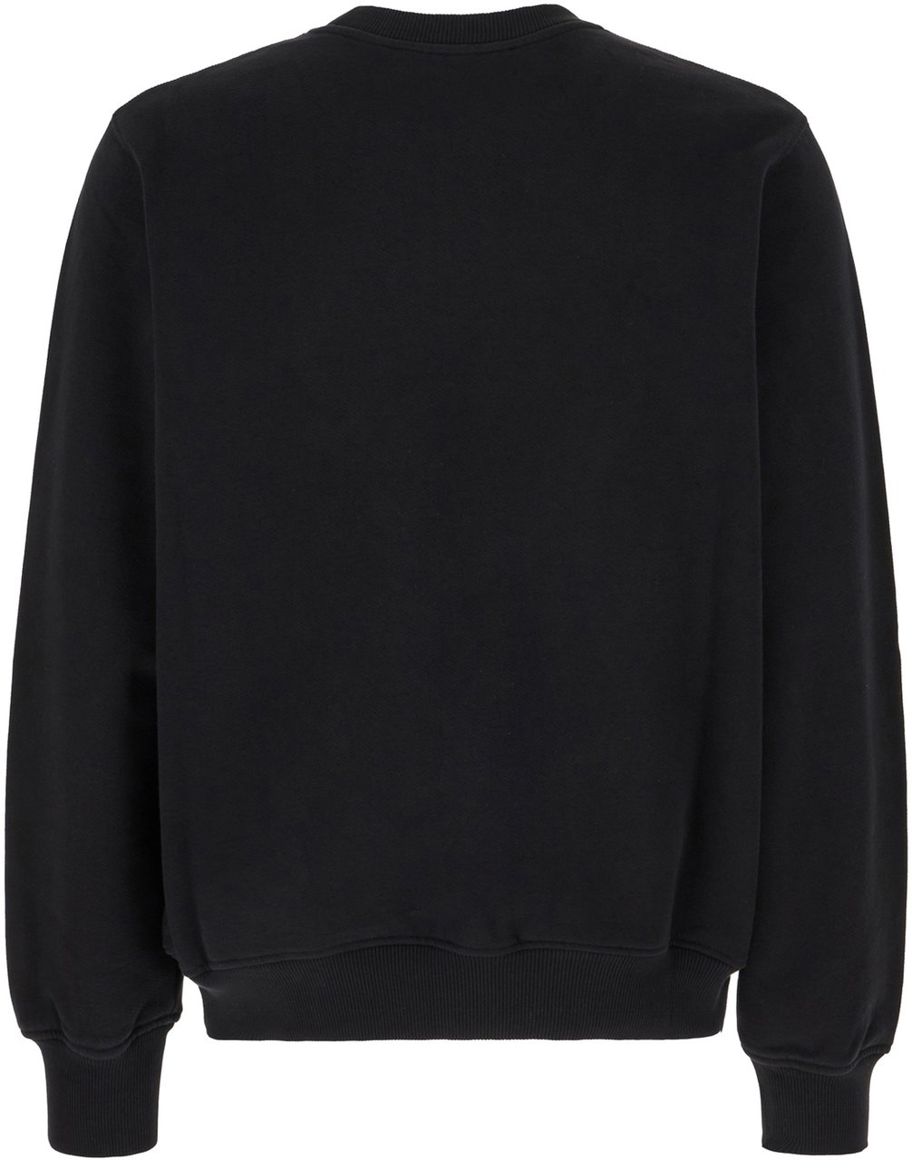 Casablanca Black cotton Tree Emblem sweater Zwart