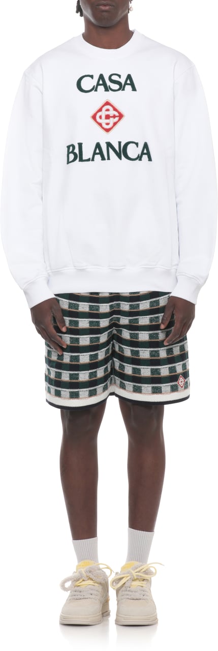 Casablanca Sweaters White Wit