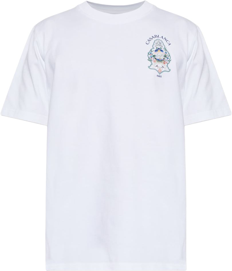 Casablanca T-Shirts And Polos White Wit
