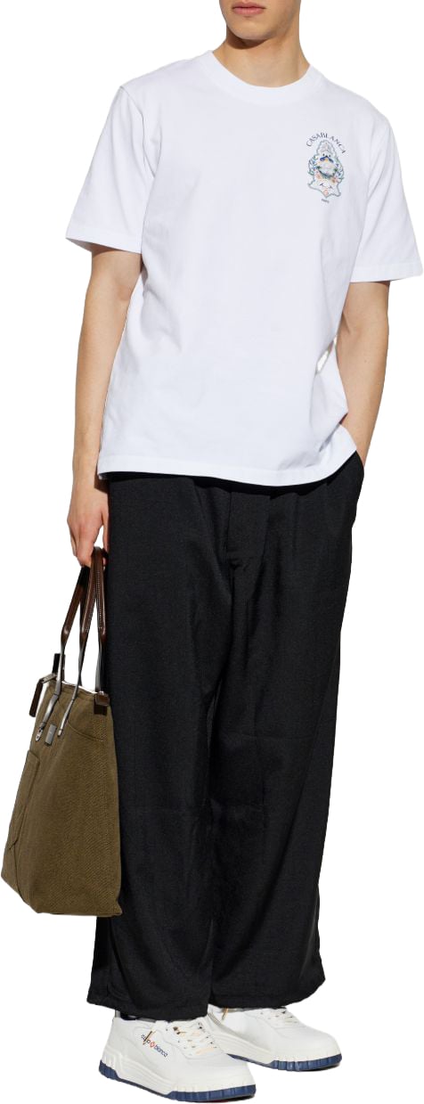 Casablanca T-Shirts And Polos White Wit
