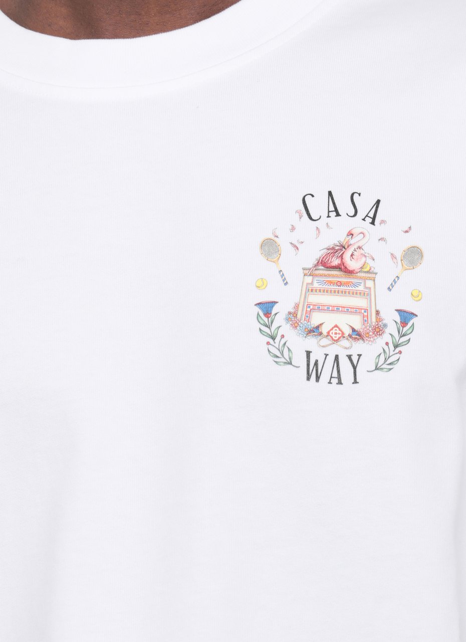 Casablanca T-Shirts And Polos White Wit