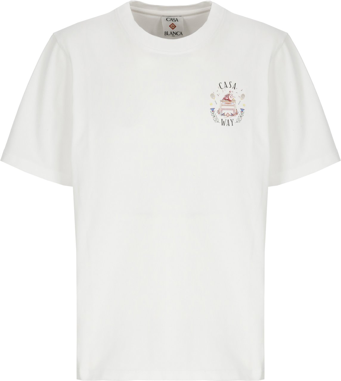 Casablanca T-Shirts And Polos White Wit
