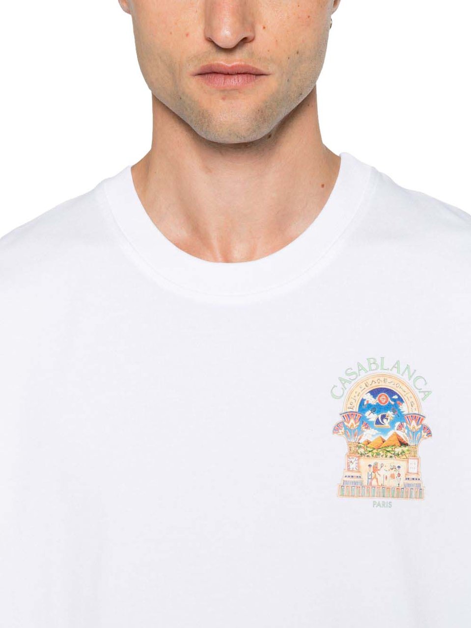 Casablanca T-Shirts And Polos White Wit
