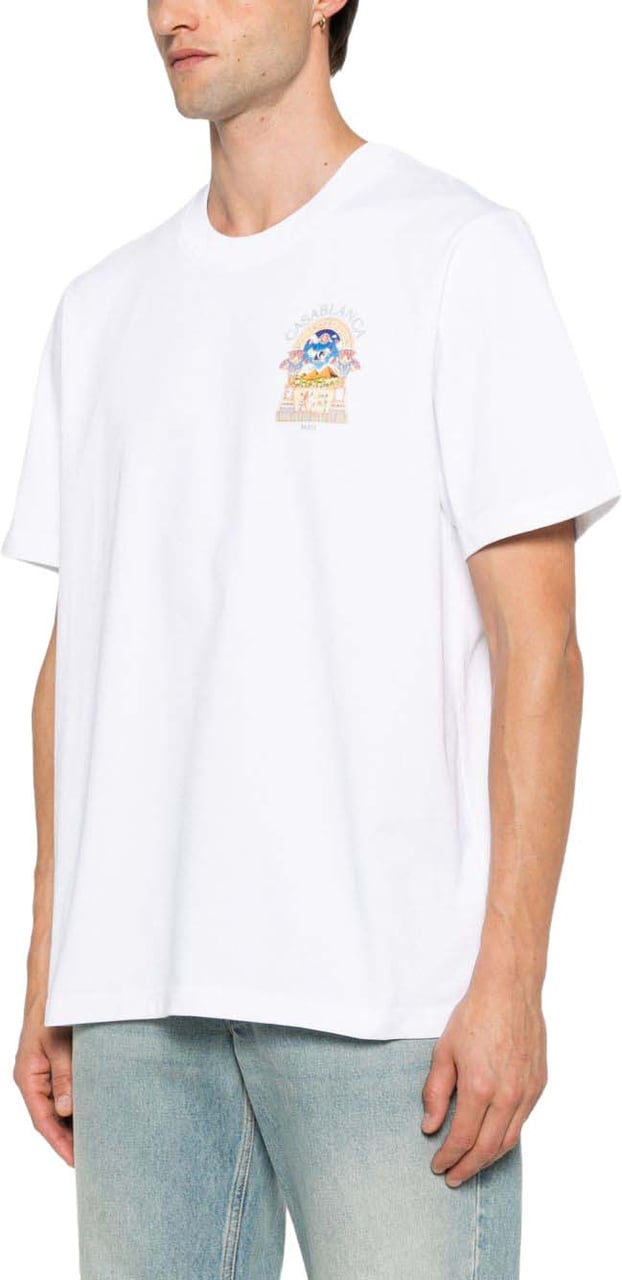 Casablanca T-Shirts And Polos White Wit