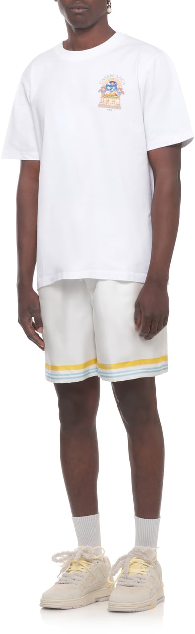 Casablanca T-Shirts And Polos White Wit