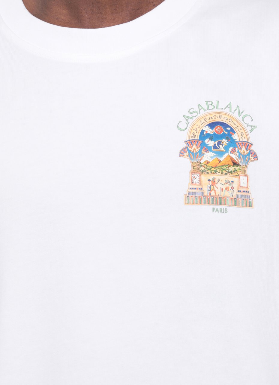 Casablanca T-Shirts And Polos White Wit