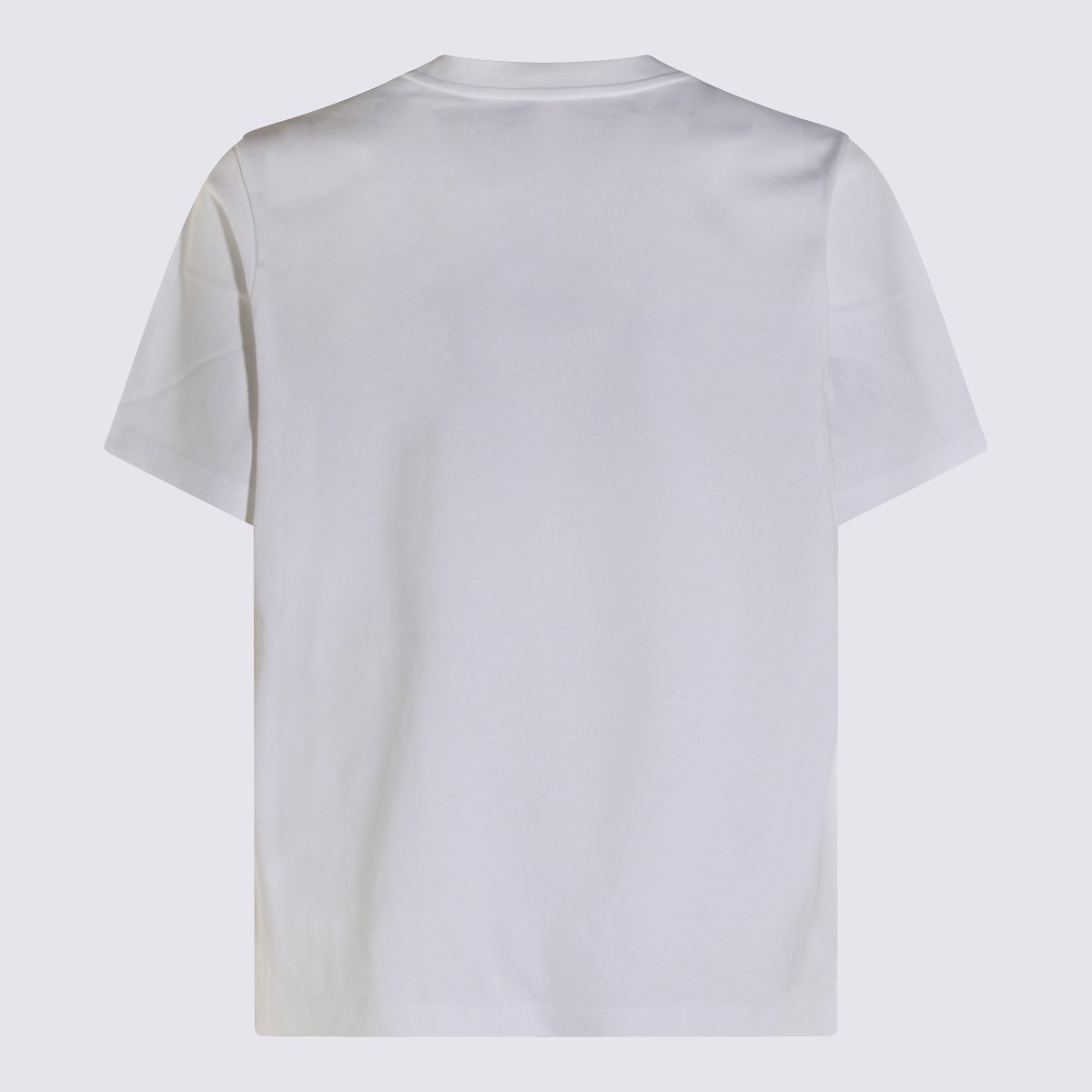 Casablanca White Graphic Print T-Shirt with Artistic Elements Wit