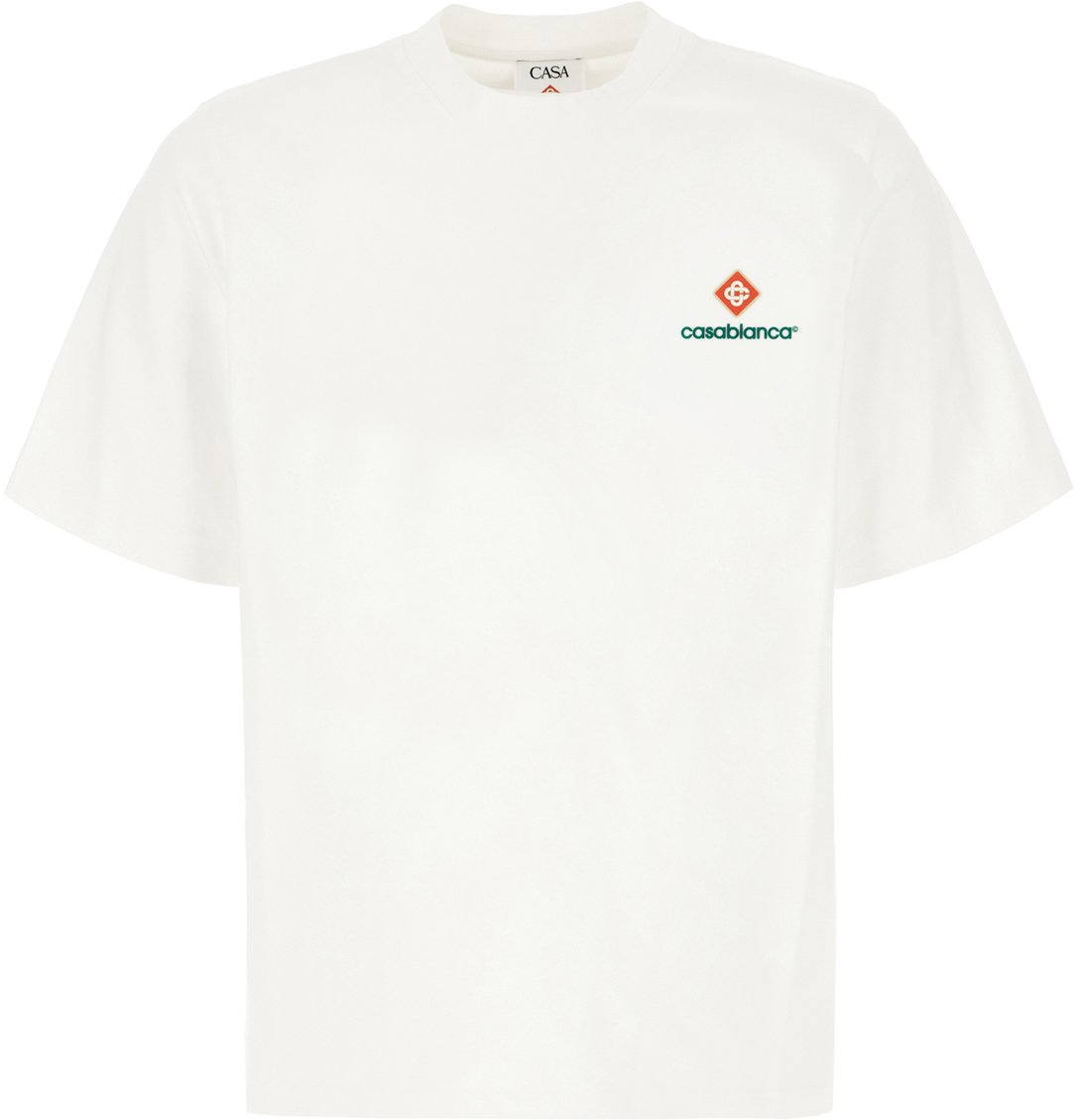 Casablanca T-Shirts And Polos White Wit