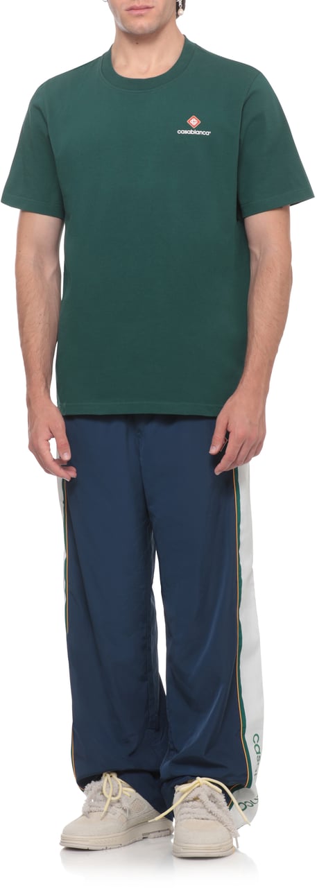 Casablanca T-Shirts And Polos Green Donkergroen