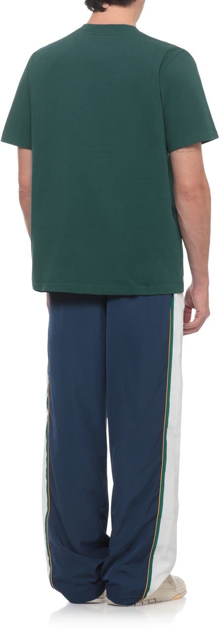 Casablanca T-Shirts And Polos Green Donkergroen