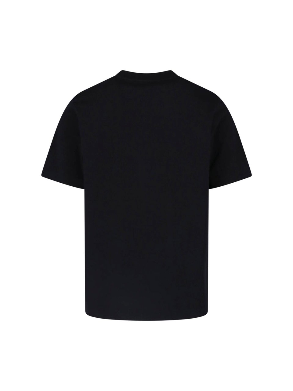 Casablanca Graphic Print Black T-Shirt with Tennis Club Design Zwart