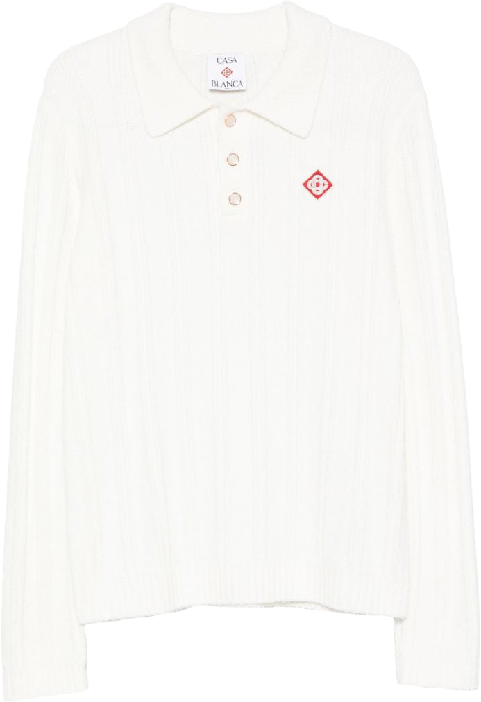 Casablanca T-Shirts And Polos White Wit