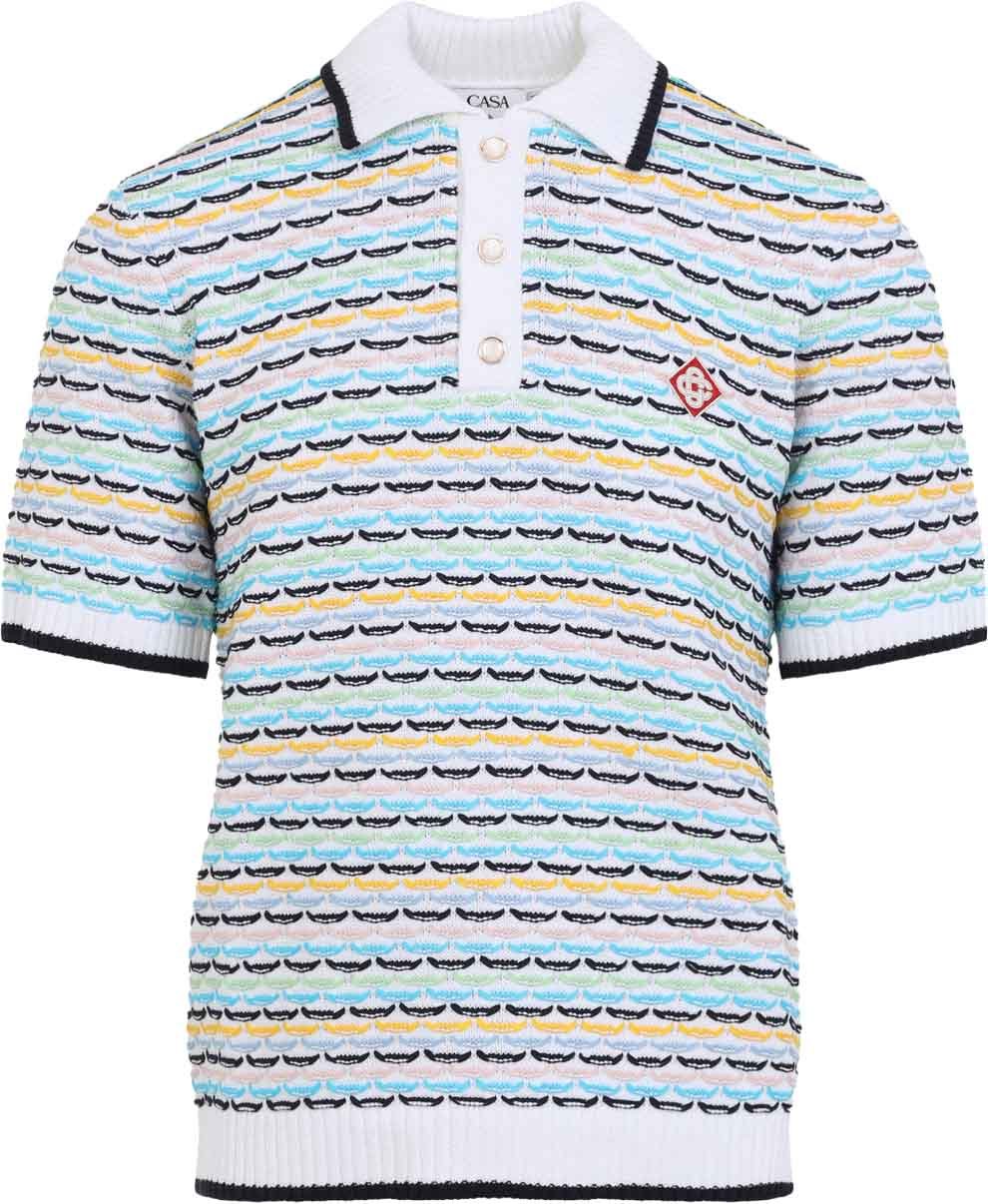 Casablanca Knitted Polo Divers