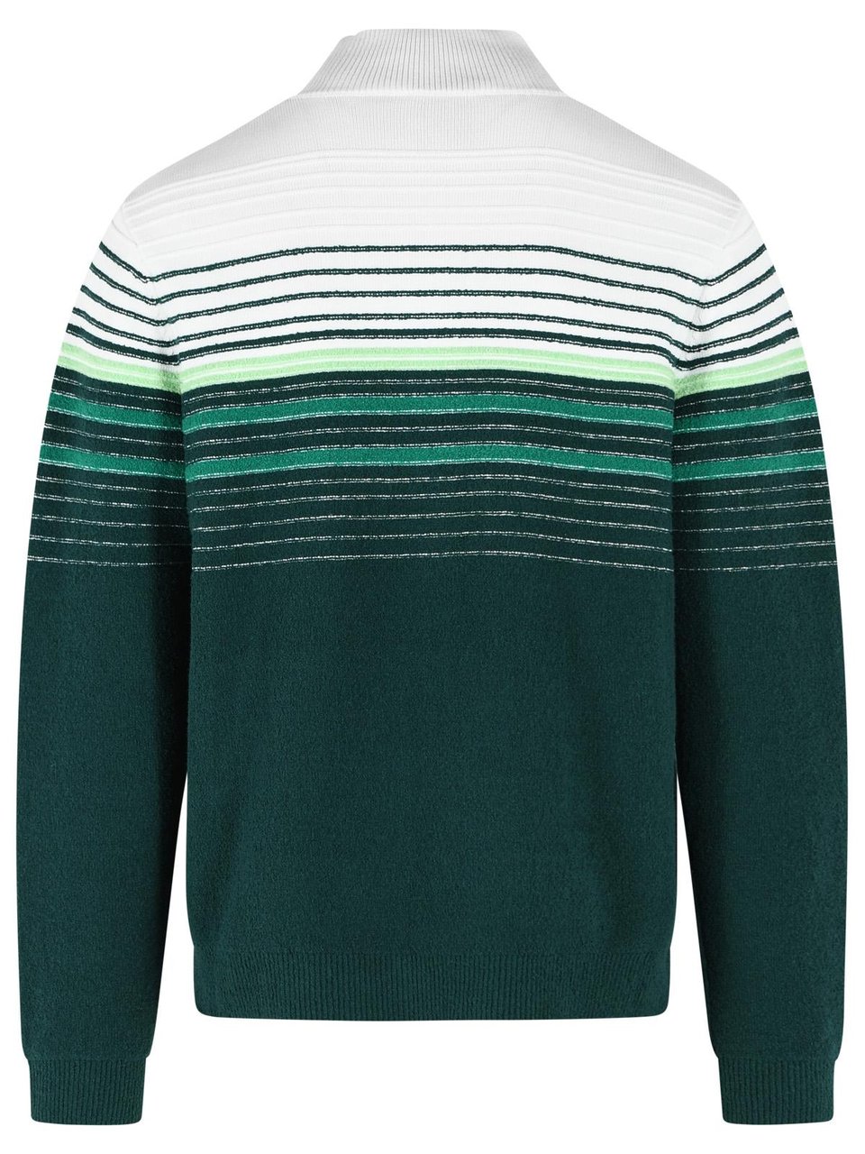 Casablanca Green Cotton Blend Sporty Jacket With Zip Zwart