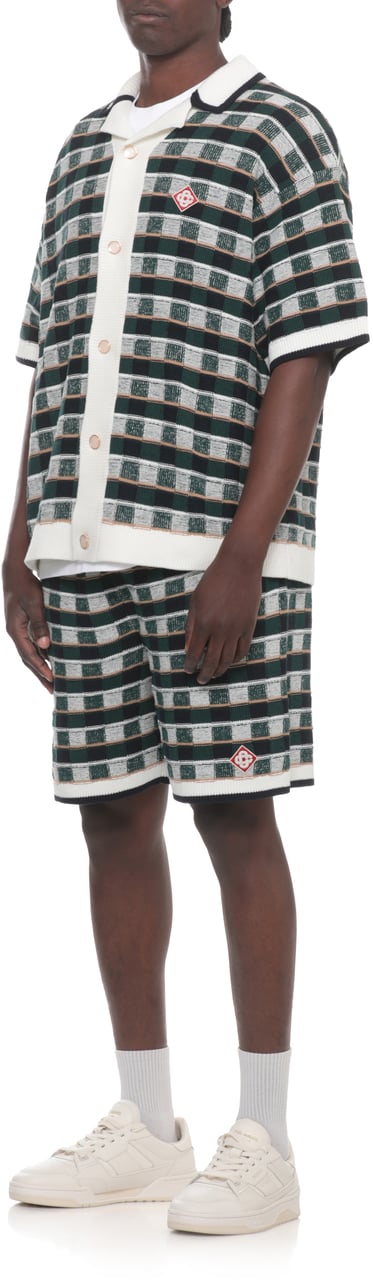 Casablanca Shirts Green Donkergroen