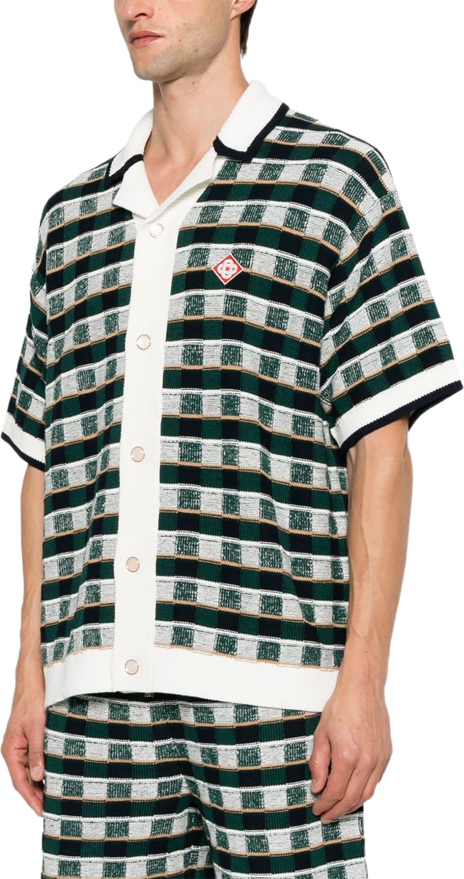 Casablanca T-Shirts And Polos Green Donkergroen