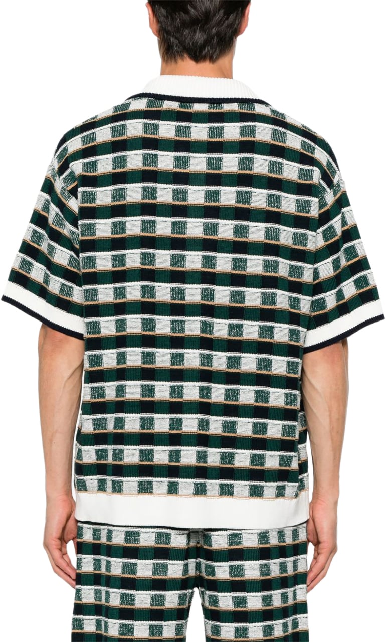 Casablanca T-Shirts And Polos Green Donkergroen