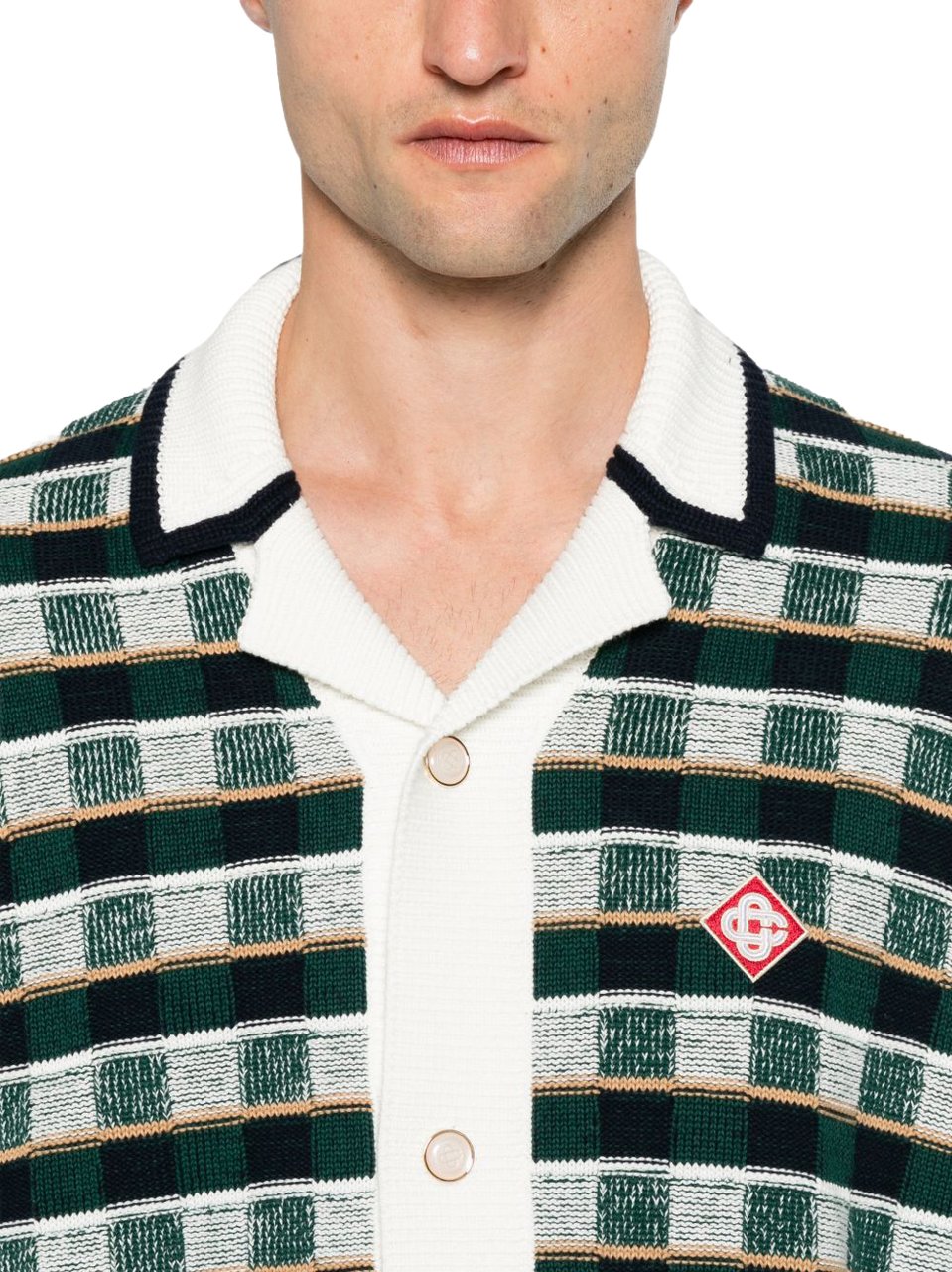 Casablanca T-Shirts And Polos Green Donkergroen