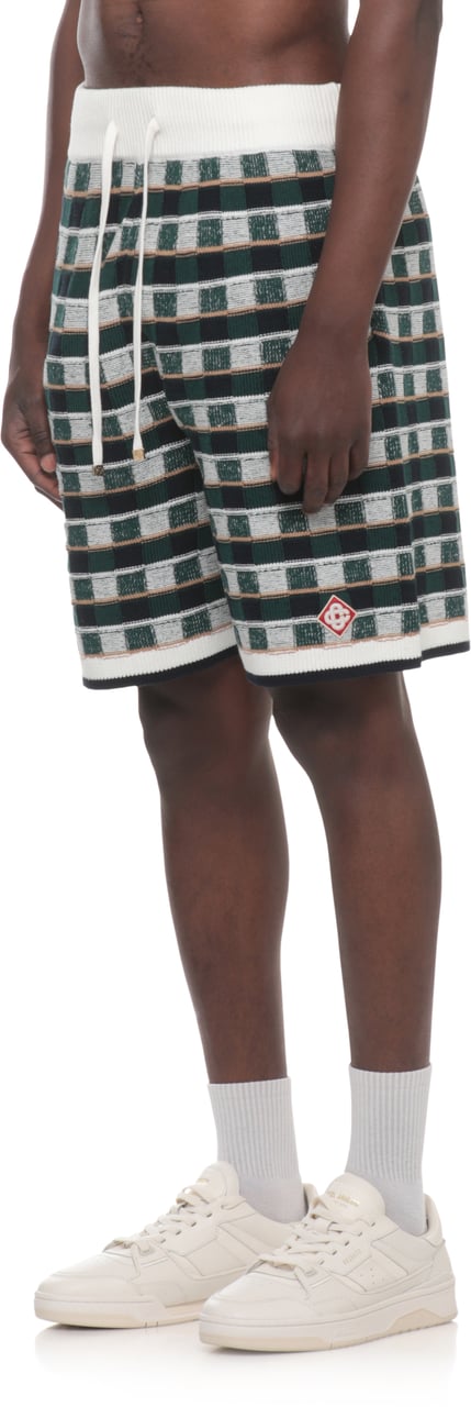 Casablanca Shorts Green Donkergroen