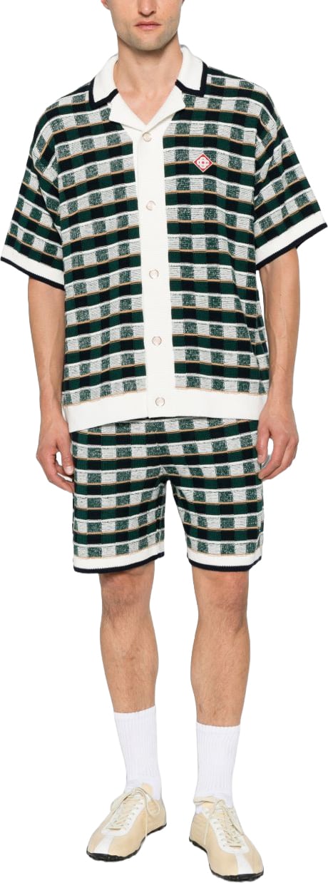Casablanca Shorts Green Groen