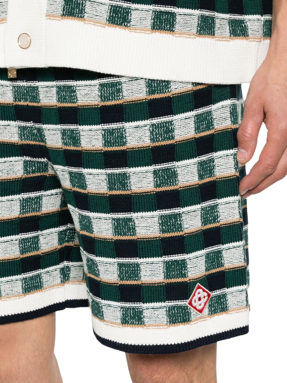 Casablanca Shorts Green Groen