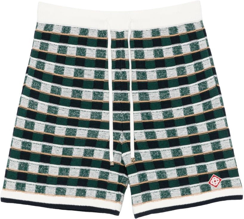 Casablanca Shorts Green Groen