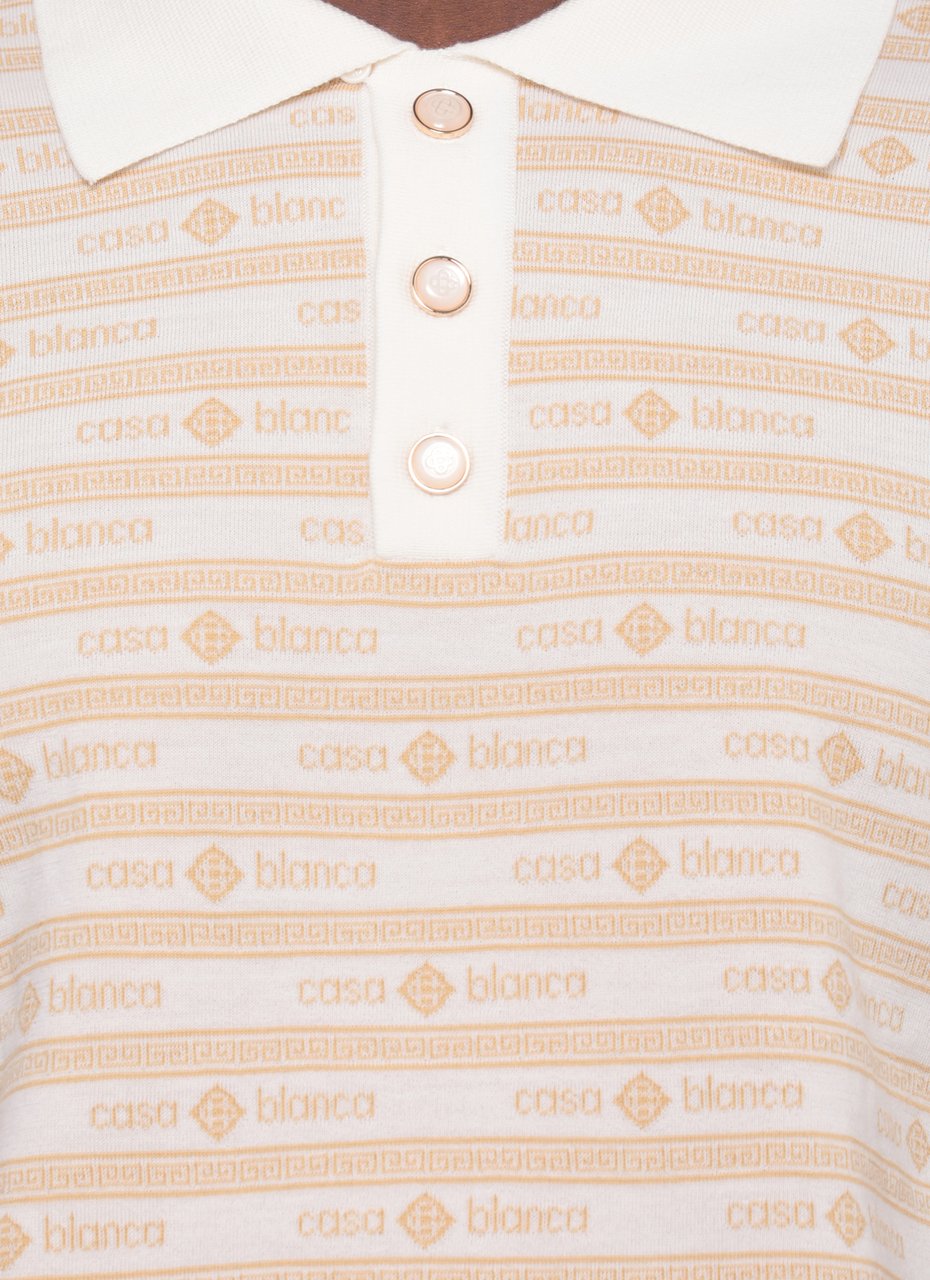 Casablanca T-Shirts And Polos Beige Beige