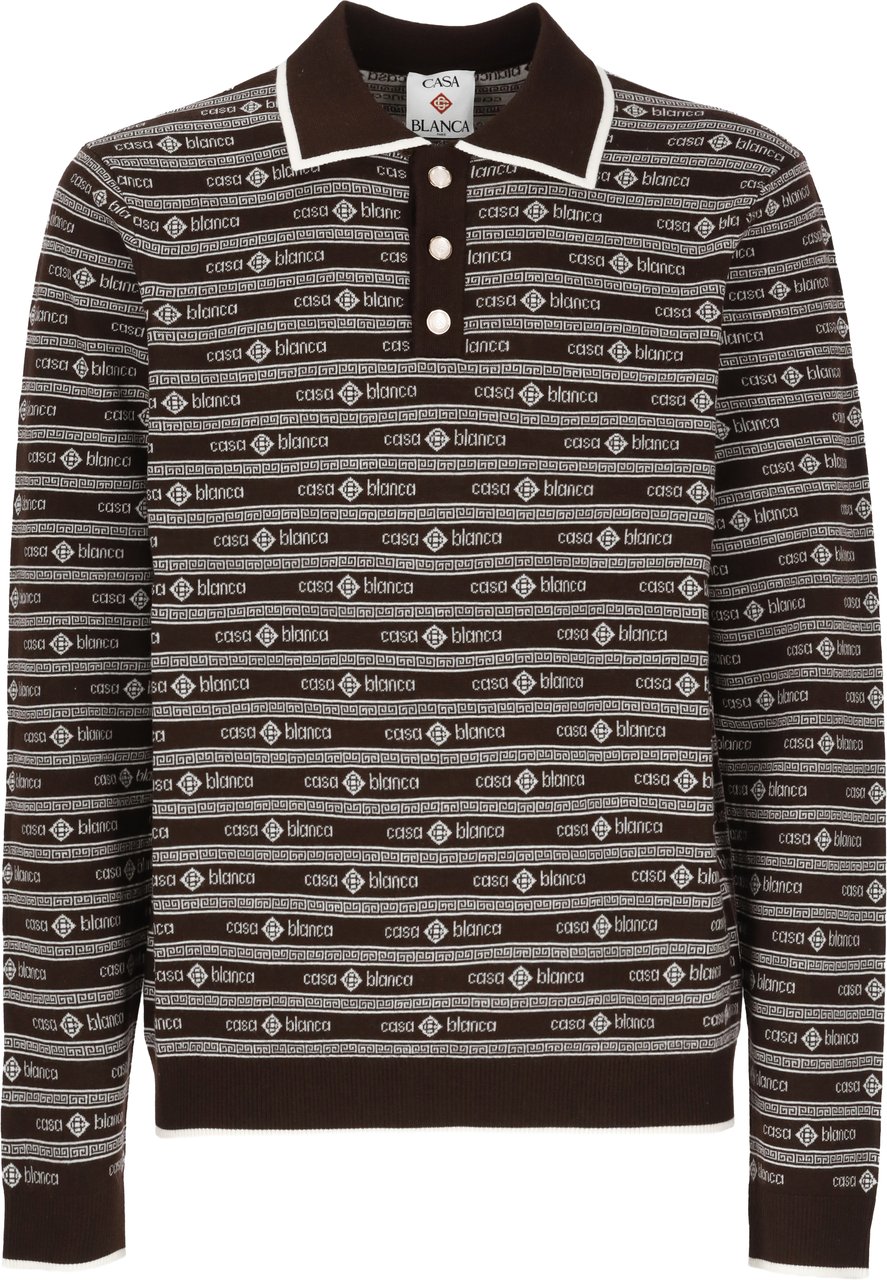 Casablanca T-Shirts And Polos Brown Bruin