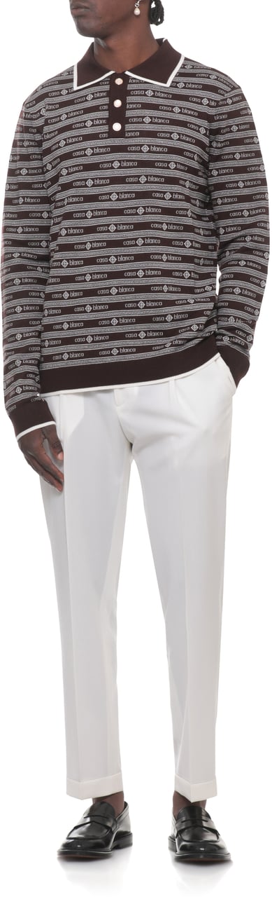 Casablanca T-Shirts And Polos Brown Bruin