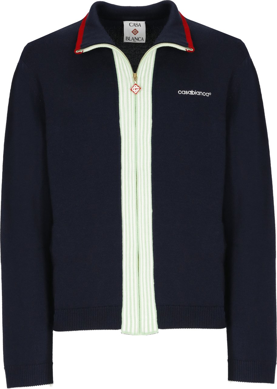 Casablanca Coats Blue Navy