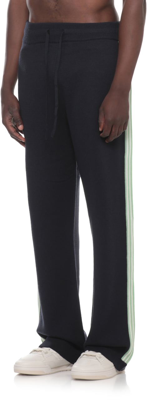 Casablanca Trousers Blue Navy